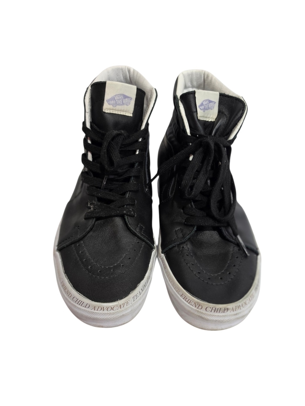 Vans Sk8-Hi You Are Divine Women's Black Leather High Top Sneakers Size 10